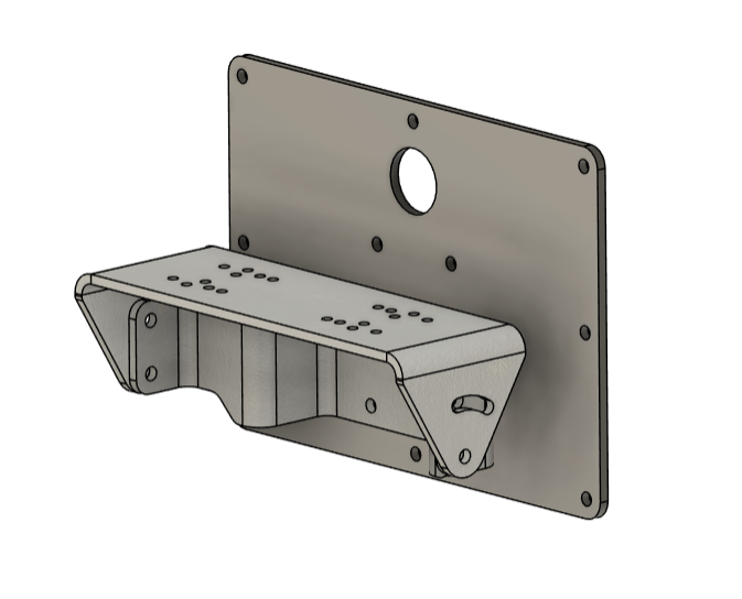 Graph Mount with 7"H x 10"W Base Plate