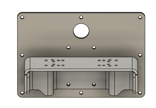 Graph Mount with 7"H x 10"W Base Plate
