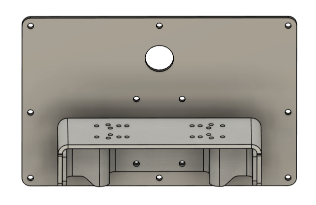 Graph Mount with 8"H x 12"W Base Plate