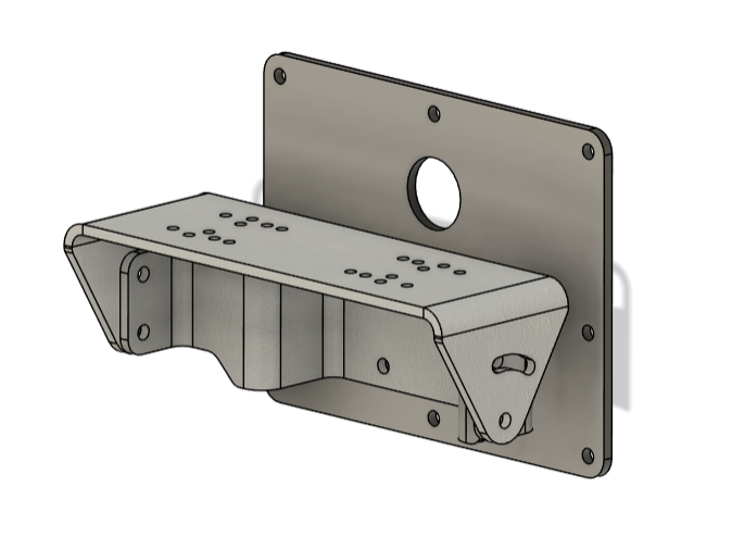 Graph Mount with 6"H x 8"W Base Plate