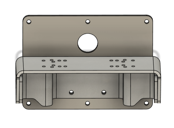 Graph Mount with 6"H x 8"W Base Plate