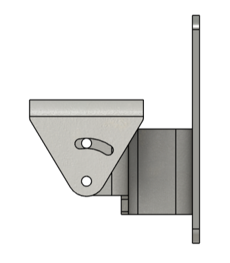 Graph Mount with 6"H x 8"W Base Plate