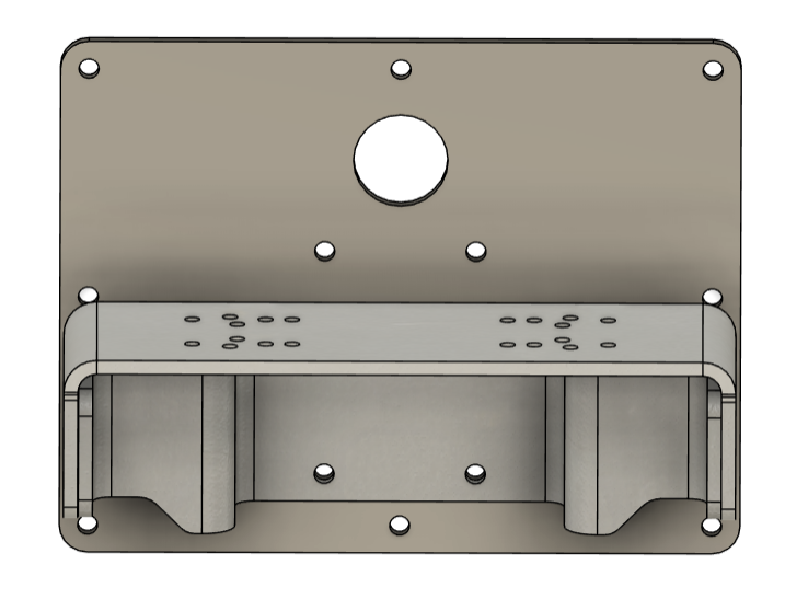 Graph Mount with 7"H x 9"W Base Plate