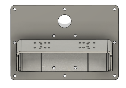Graph Mount with 7"H x 11"W Base Plate