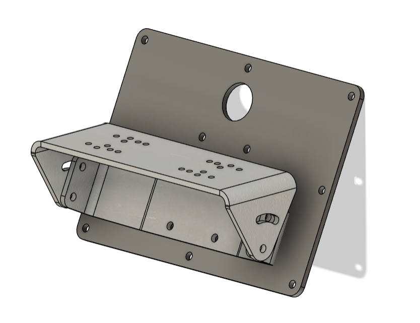 Graph Mount with 7"H x 11"W Base Plate