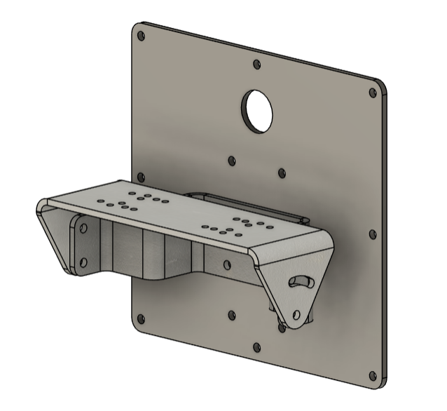 Graph Mount with 9"H x 10"W Base Plate